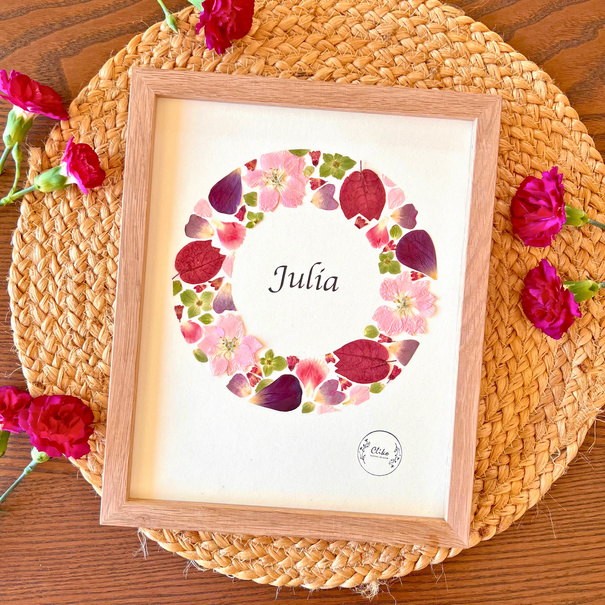 Julia Circular Floral Design